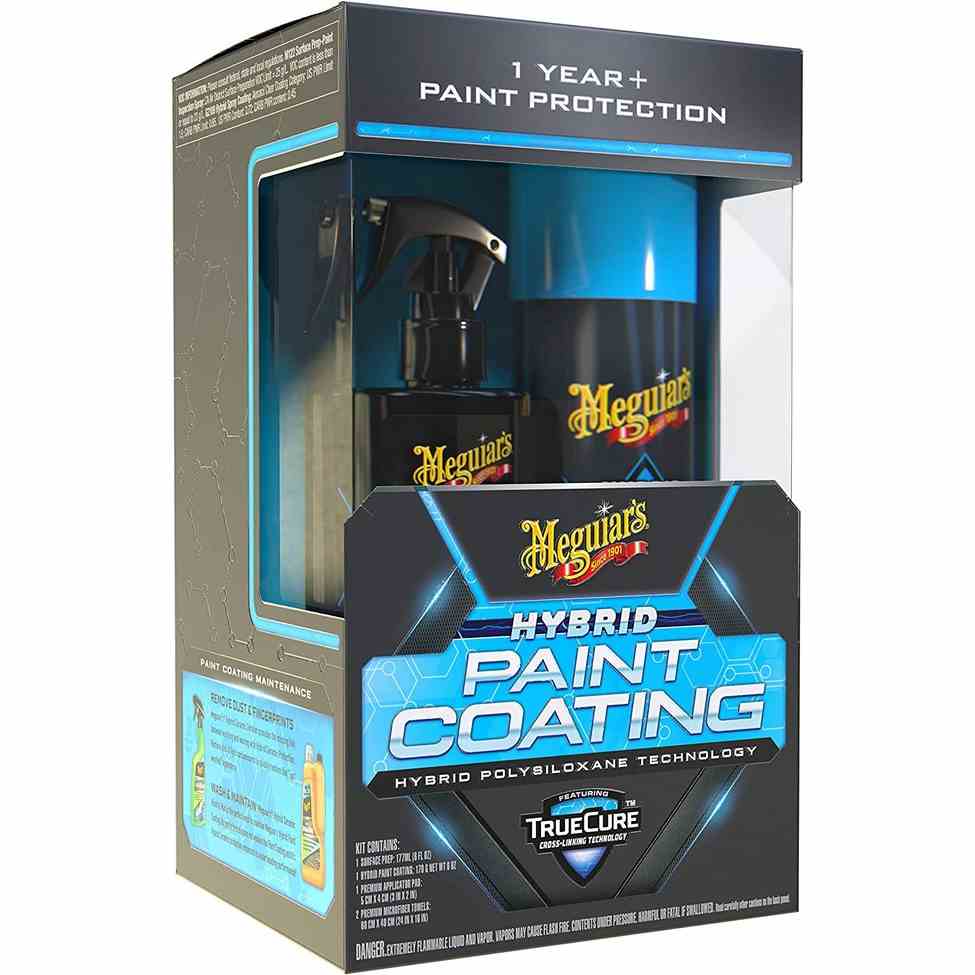 Meguiars Bộ phủ bóng cho bề mặt sơn xe hơi - Hybrid Paint Coating, G210300