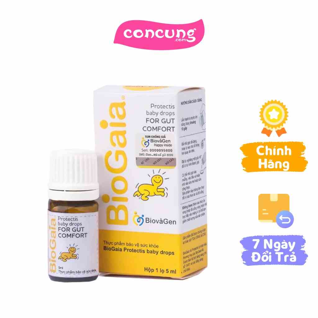 Men vi sinh Biogaia Protectis Baby Drops 5ml