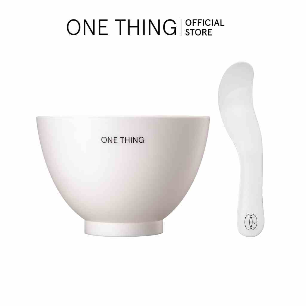 Bộ dụng cụ trộn mặt nạ bùn ONE THING gồm que và bát silicon chuyên dụng