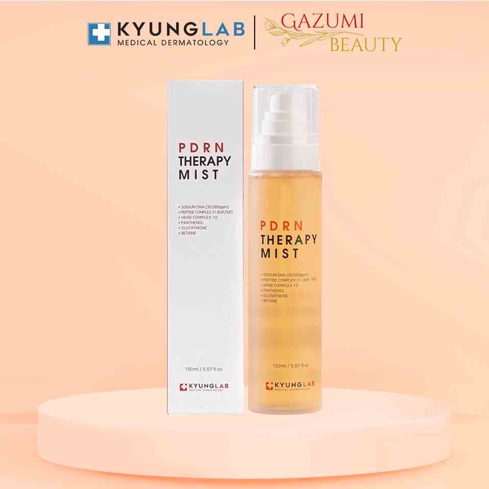 [Mã BMLTB35 giảm đến 35K đơn 99K] Xịt Khoáng Cấp Ẩm, Làm Dịu Da, KYUNGLAB PDRN THERAPY MIST 150ml - Gazumi Beauty