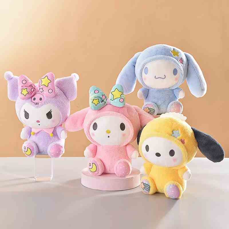 Gấu bông Mới Đồ chơi nhồi bông Hình Cinnamoroll Melody Yugui Pacha Quà Tặng Sinh Nhật Cho Bé