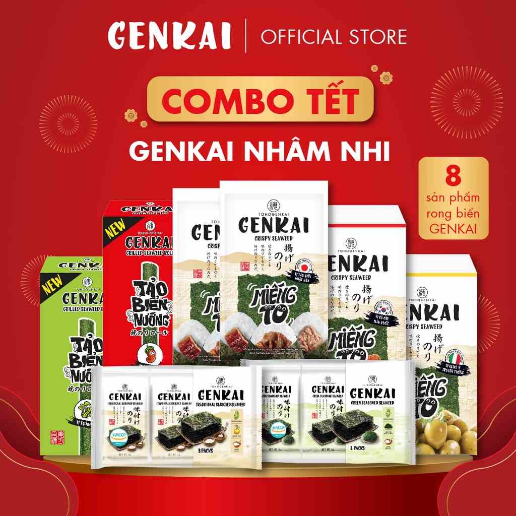 [Mã BMLTB35 giảm đến 35K đơn 99K] [COMBO TẾT] Combo Genkai Nhâm Nhi