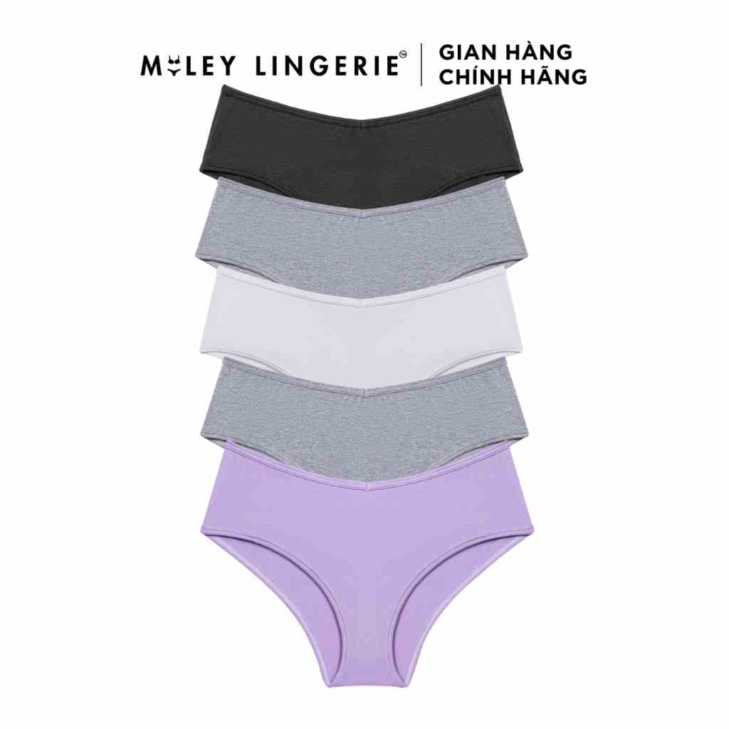 [Mã BMLTA35 giảm đến 35K đơn 99K] Combo 5 Quần Cotton Lưng Xéo Cao Cấp Being Me Miley Lingerie