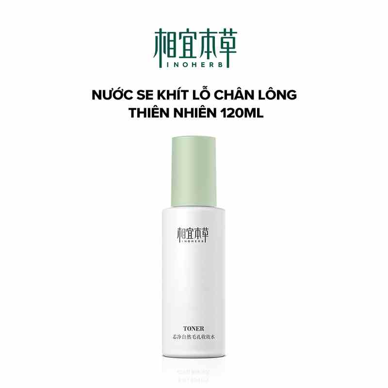 INOHERB Toner Chiết Xuất Hạt Hoa Sen Làm Sạch Lỗ Chân Lông  Lotus Seed Pore Refining Toner 120ml for Oily Skin