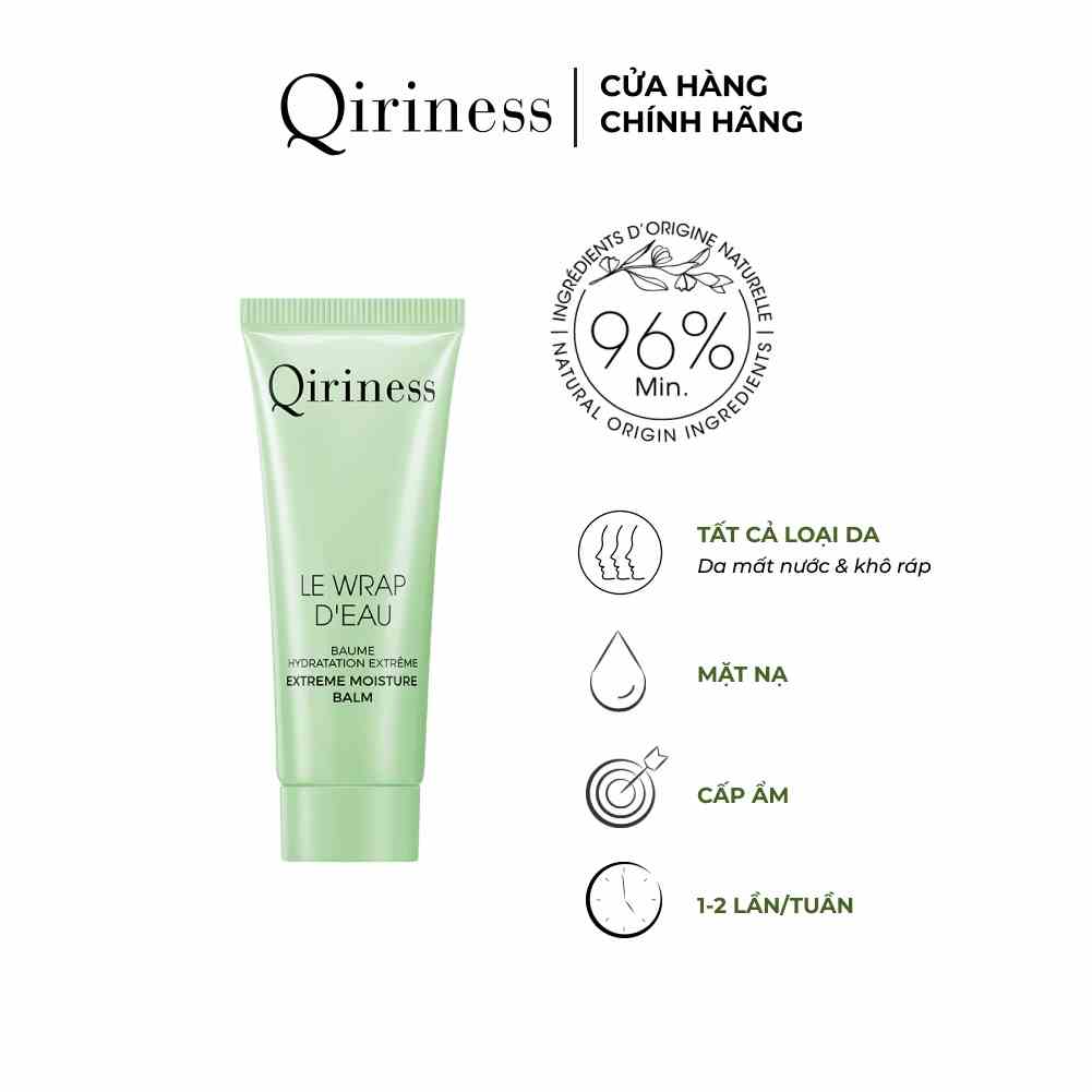 Mặt nạ dưỡng ẩm nguồn gốc thiên nhiên Qiriness Extreme Moisture Balm 20ml