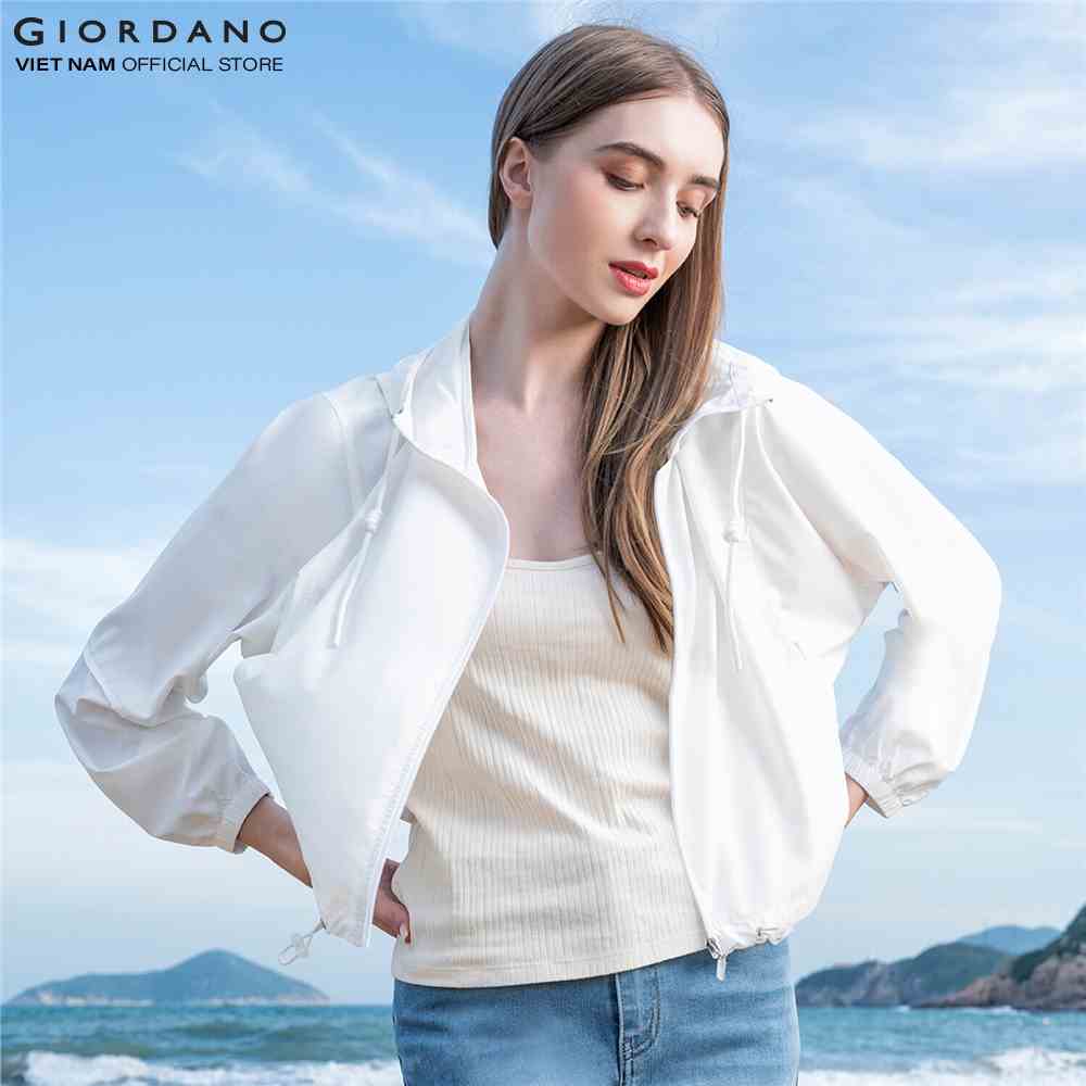 [Mã BMLTB200 giảm đến 100K đơn 499K] Áo Khoác Gió Nữ Windbreaker Giordano 05372003