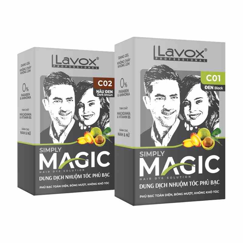 [Mã BMLTB35 giảm đến 35K đơn 99K] Nhuộm Tóc Phủ Bạc Magic Lavox