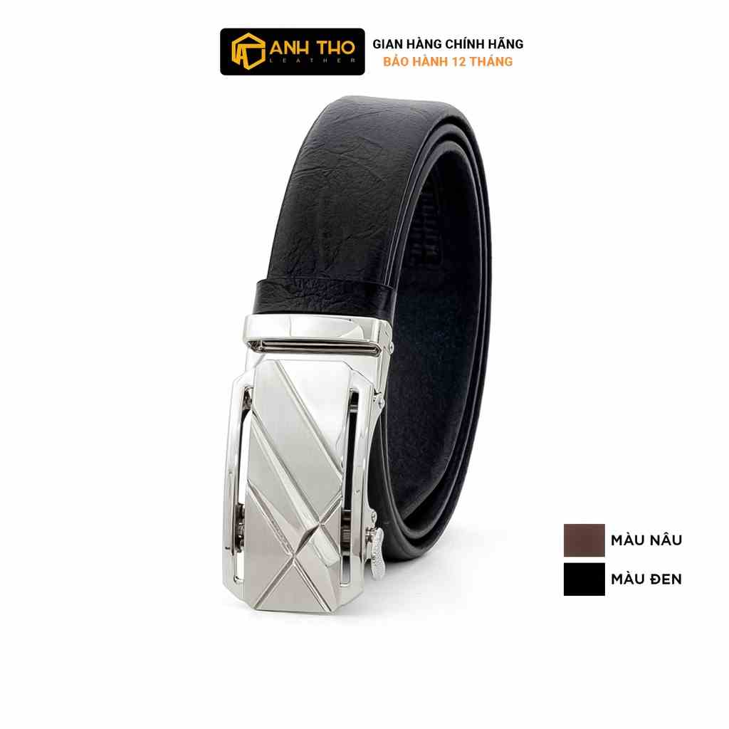 [Mã BMLTA35 giảm đến 35K đơn 99K] Thắt lưng da bò KURO | Anh Tho Leather | MST4-07