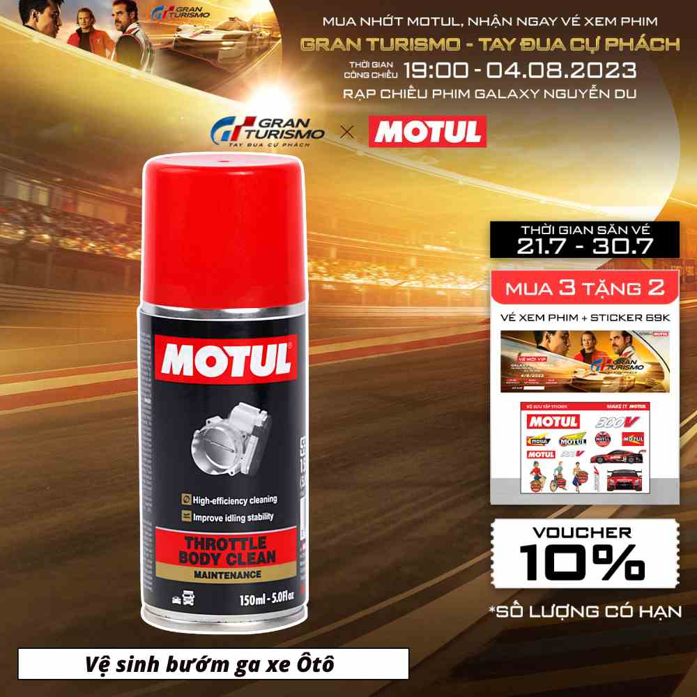 [Mã BMLTB35 giảm đến 35K đơn 99K] Phụ gia vệ sinh bướm ga xe ô tô - THROTTLE BODY CLEAN 150ml