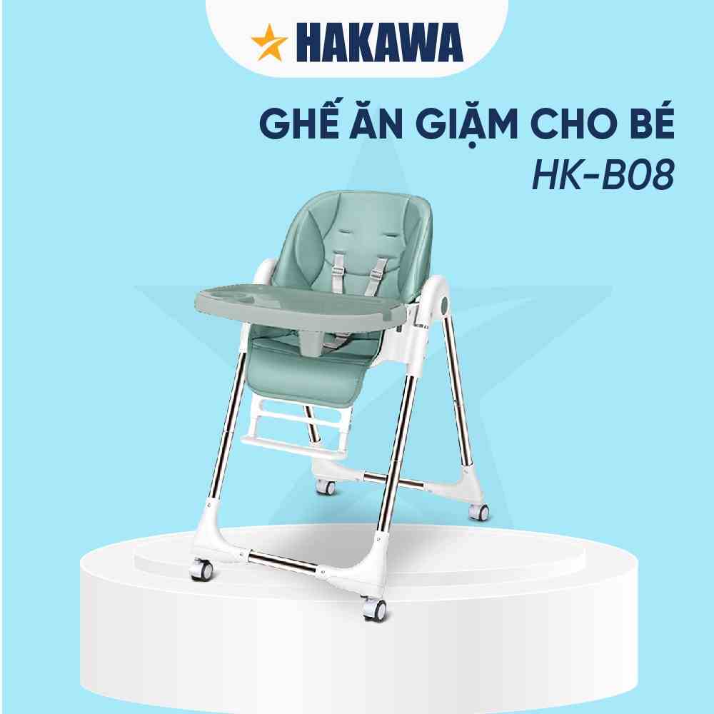 Ghế ăn dặm cho bé HAKAWA - HK-B08 - Bảo hàng chính hãng 3 năm