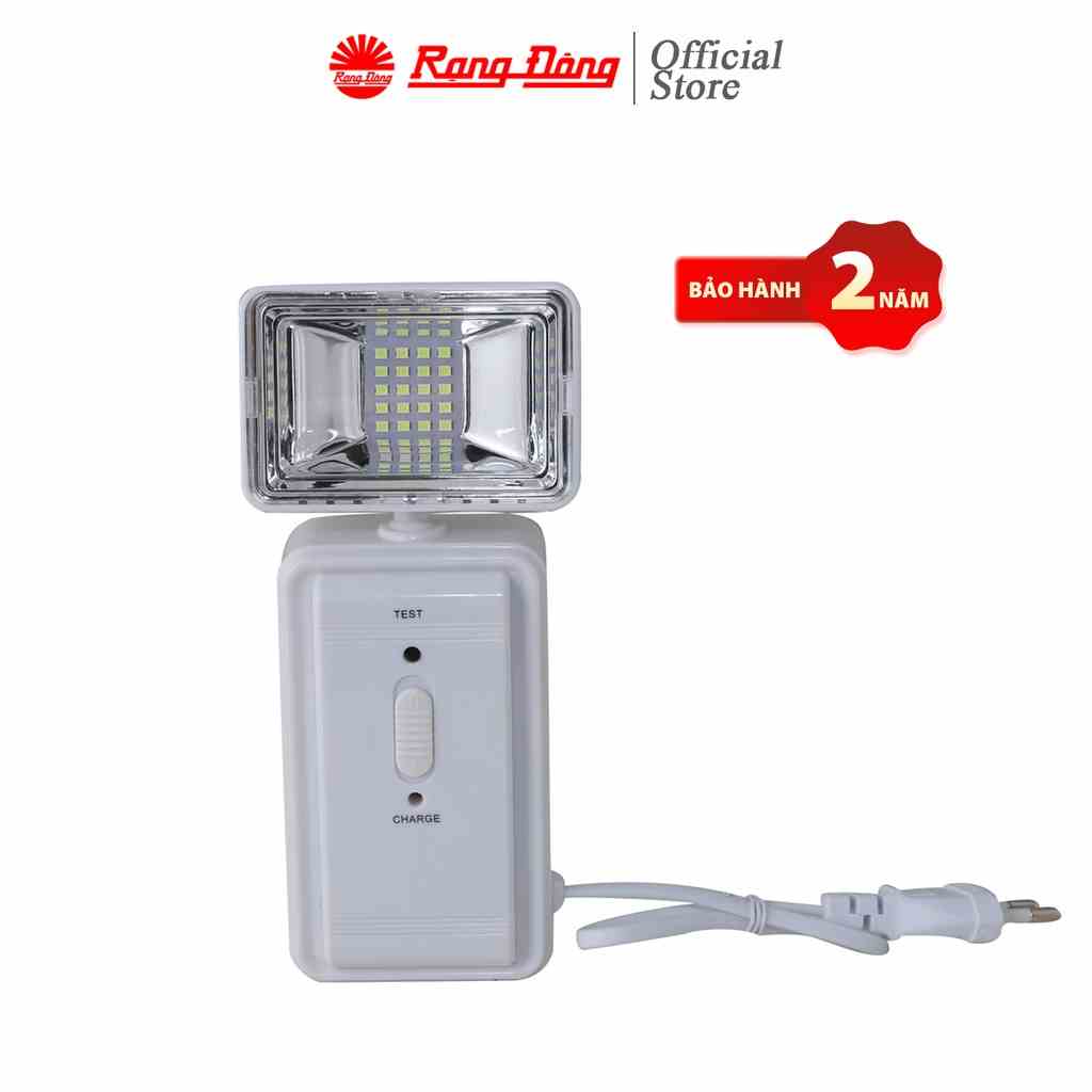 [Mã BMLTB200 giảm đến 100K đơn 499K] Đèn LED khẩn cấp 3W Rạng Đông Sạc pin Chiếu sáng dự phòng Model: D KC05/3W