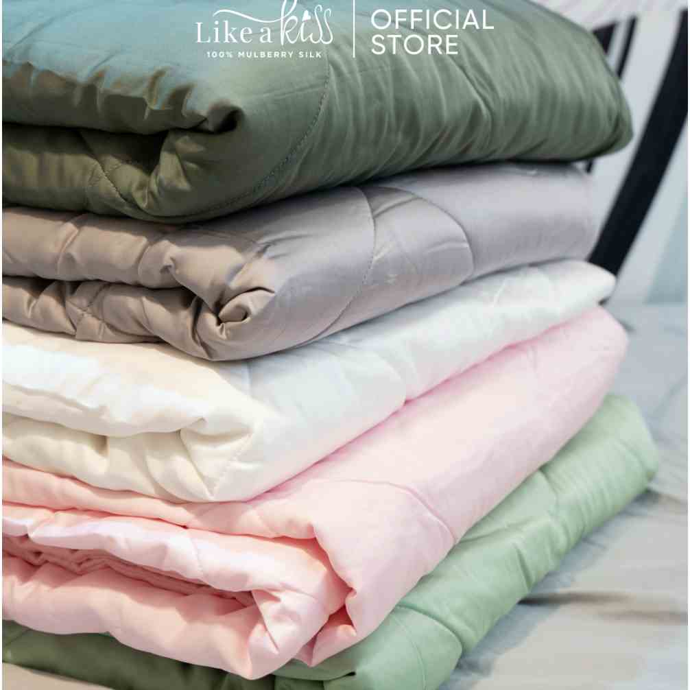 |GIÁ SỐC| Chăn Chần Bông Tencel LIKE A KISS | 2mx2m2, 10 màu | Tencel Cao Cấp Sợi 100% Tự Nhiên, Thấm Hút Tốt