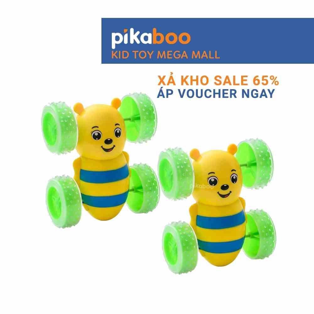 (XẢ KHO 65%) Đồ chơi xúc xắc ô tô con ong cao cấp Pikaboo, kiểu dáng ngộ nghĩnh, chất liệu nhựa an toàn