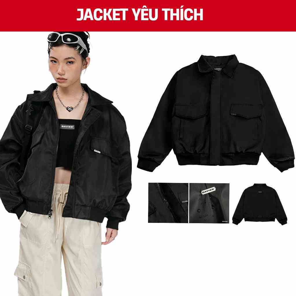 Áo khoác bomber local brand dáng ngắn Classy Crop Jacket D32-AK6