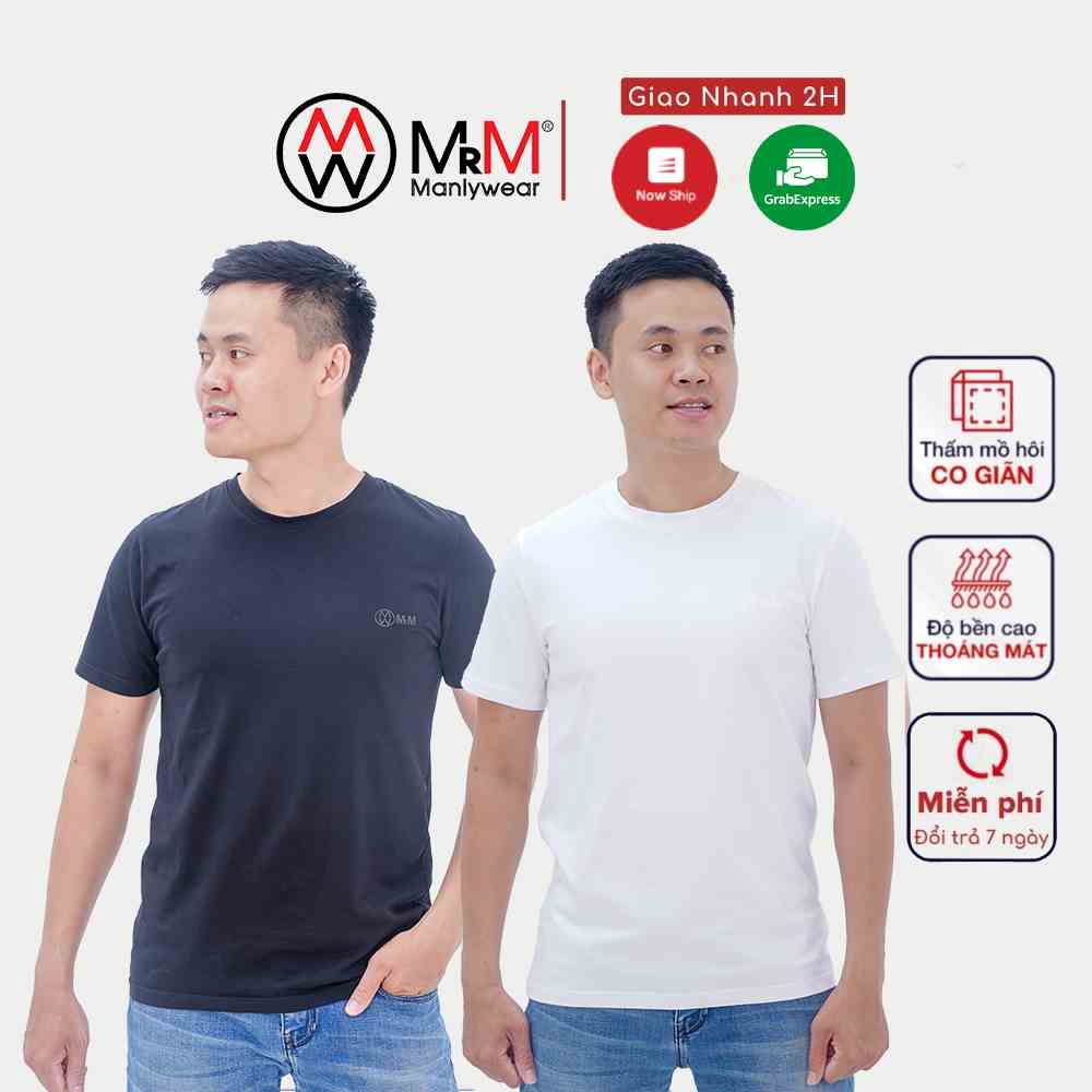 Combo 2 Áo thun nam Cotton Compact Premium MRM Manlywear - Mix màu