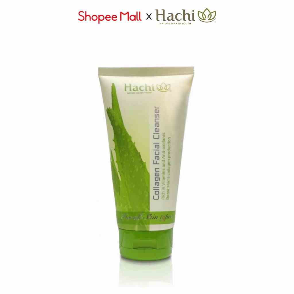 Sữa rửa mặt HACHI COLLAGEN FACIAL CLEANSER 150G