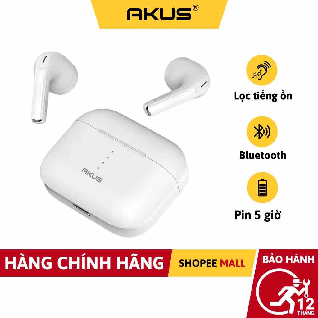 Tai nghe bluetooth true wireless AKUS-T29 - Hàng chính hãng BH 12 tháng