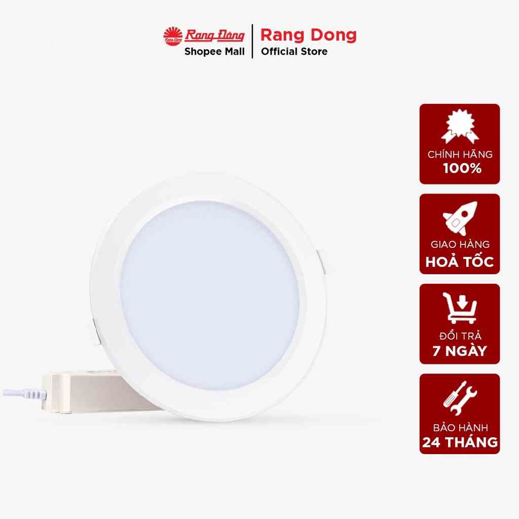 [Mã BMLTB35 giảm đến 35K đơn 99K] Đèn LED Panel PT04 9W/12W Siêu mỏng Rạng Đông, đường kính lỗ khoét ø135mm