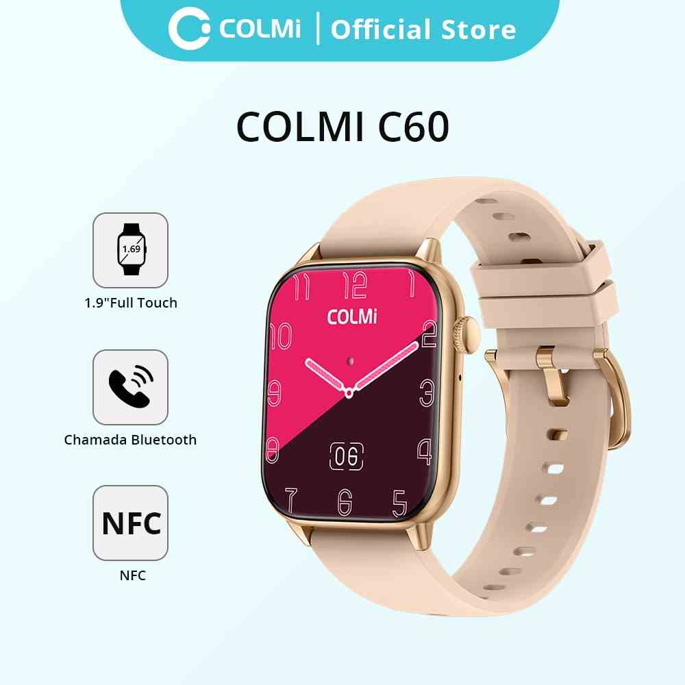 Đồng Hồ Thông Minh COLMI C60 Chống Nước IP67 Màn Hình 1.9 inches 20MM Dây Đeo Silicon