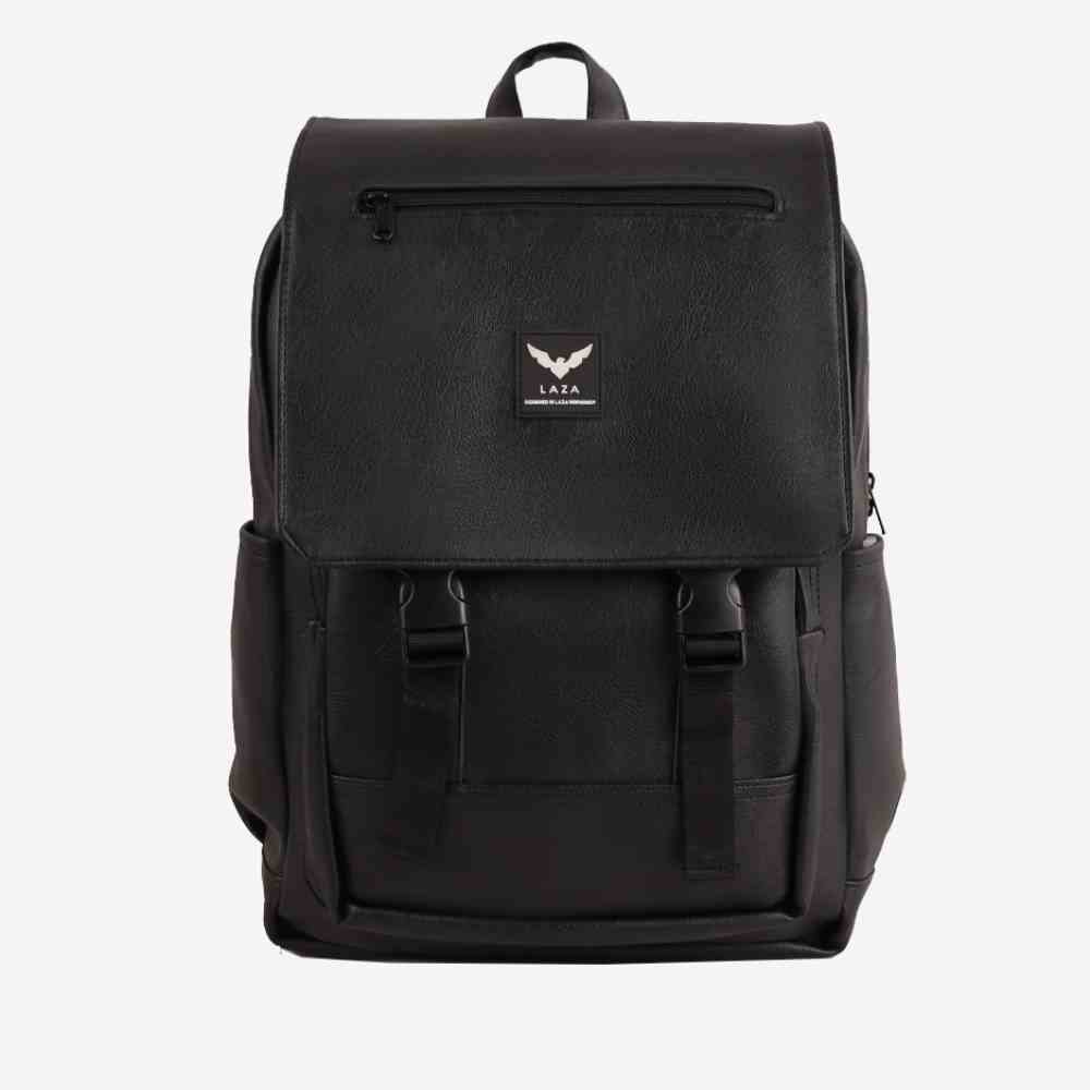 Balo da nam nữ thời trang LAZA Bellis Backpack 515 - chất liệu da PU trượt nước nhập khẩu cao cấp - Thương hiệu LAZA