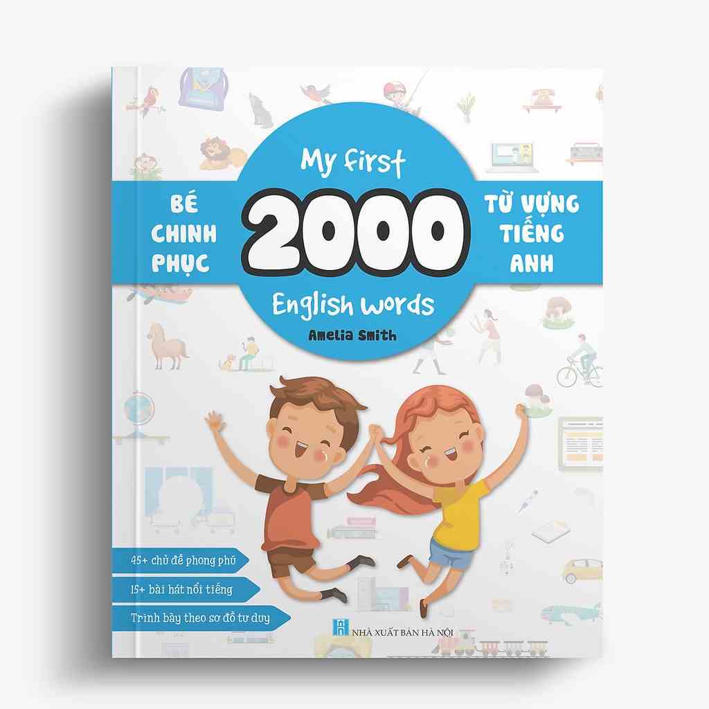 Sách :Bé chinh phục 2000 từ vựng tiếng Anh - My First 2000 English words