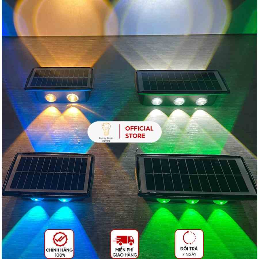 Đèn Tường 2 Đầu Chiếu Sáng Energy Green Lighting MT-121 - Sử Dụng Năng Lượng Mặt Trời - Chống Nước IP65