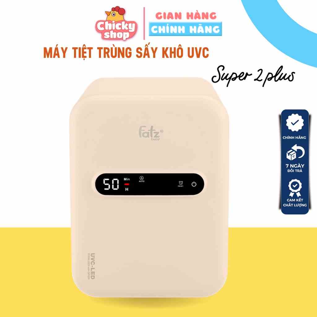 MÁY TIỆT TRÙNG SẤY KHÔ FATZBABY UVC- SUPER 2 PLUS + FB4766SL