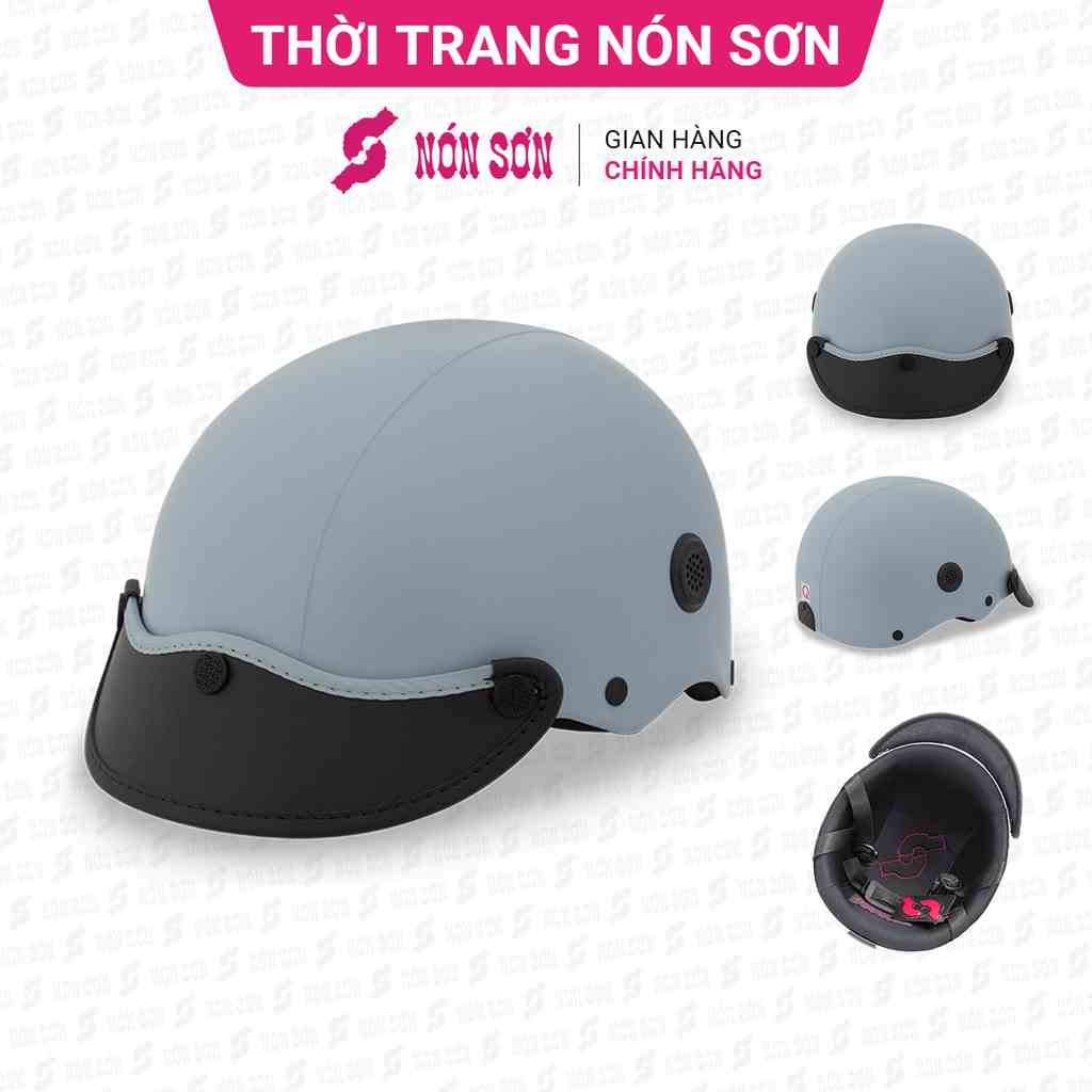 Mũ bảo hiểm nửa đầu lỗ thông gió chính hãng NÓN SƠN TG-XM175