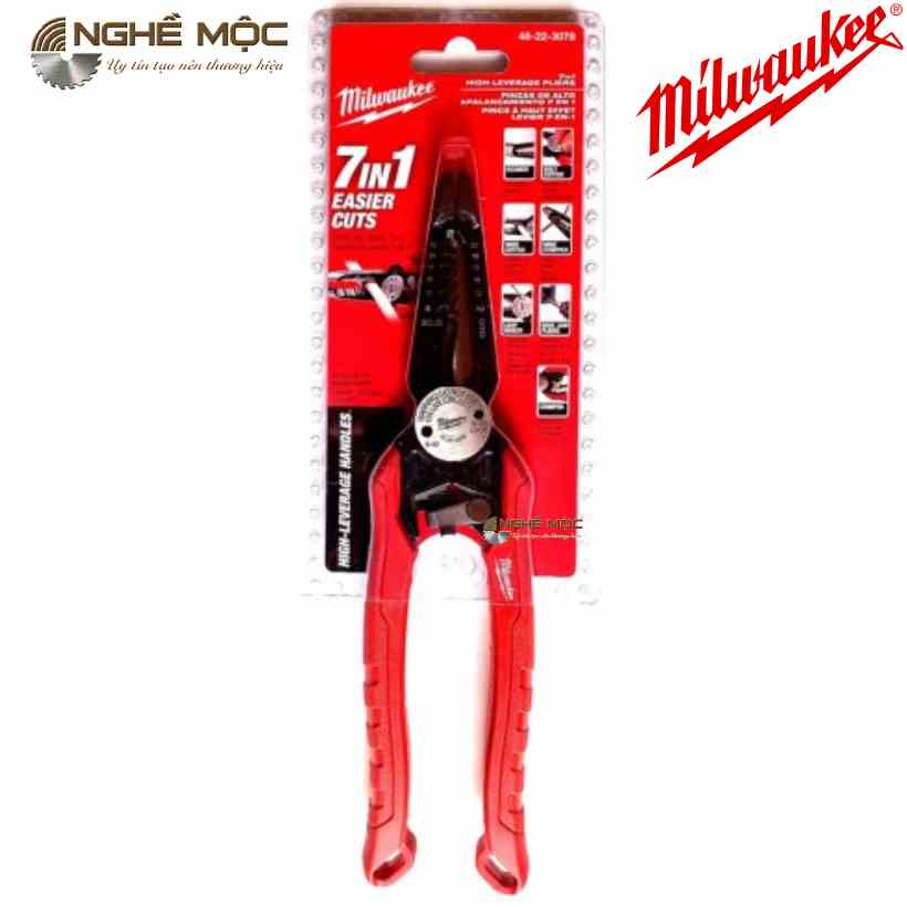 Kìm tuốt dây MILWAUKEE 7 TRONG 1 48-22-3078