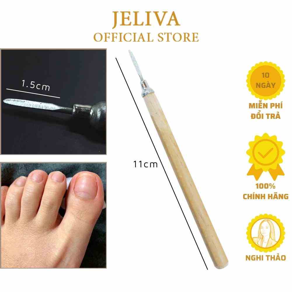 Cây lấy khóe móng chân cán gỗ JELIVA