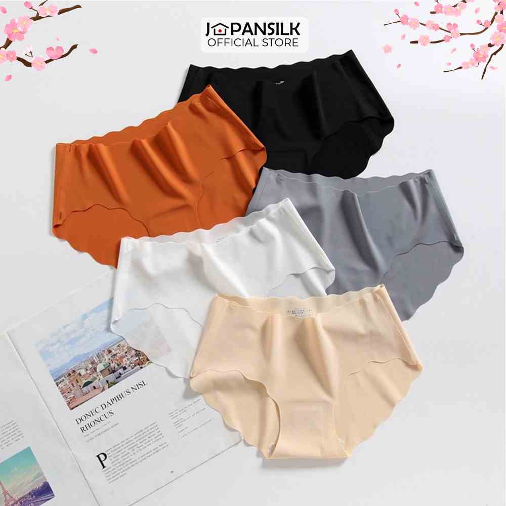 [Mã BMLTA35 giảm đến 35K đơn 99K] Quần Lót Nữ Su Non Thun Lạnh Cao Cấp JAPAN SILK Không Viền Đáy Cotton Kháng Khuẩn