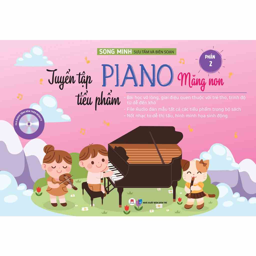 [Mã BMLTB35 giảm đến 35K đơn 99K] Sách - Tuyển Tập Tiểu Phẩm Piano Măng Non - Phần 2 (Tái Bản 2022)