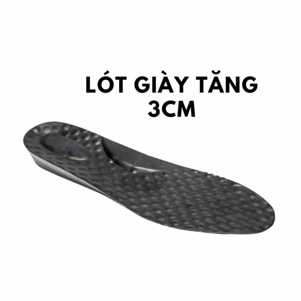 [Mã BMLT30 giảm đến 30K đơn 299K] Cặp lót giày tăng chiều cao Inichi I1086 tăng 3cm loại tốt