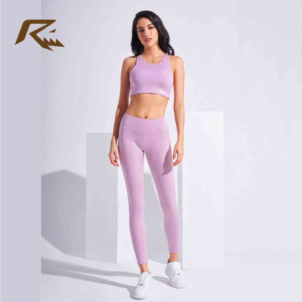 Set quần áo tập Gym Yoga Running Runnavy by Carasix Eco-friend quai chéo 8880 - Đệm mút nâng ngực đi kèm