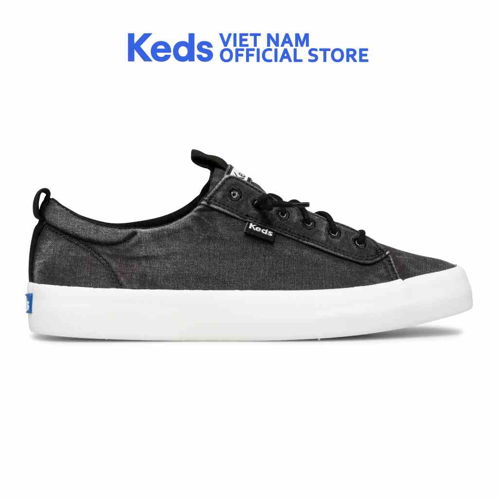 Giày Keds Nữ- Kickback Canvas Black- KD066040