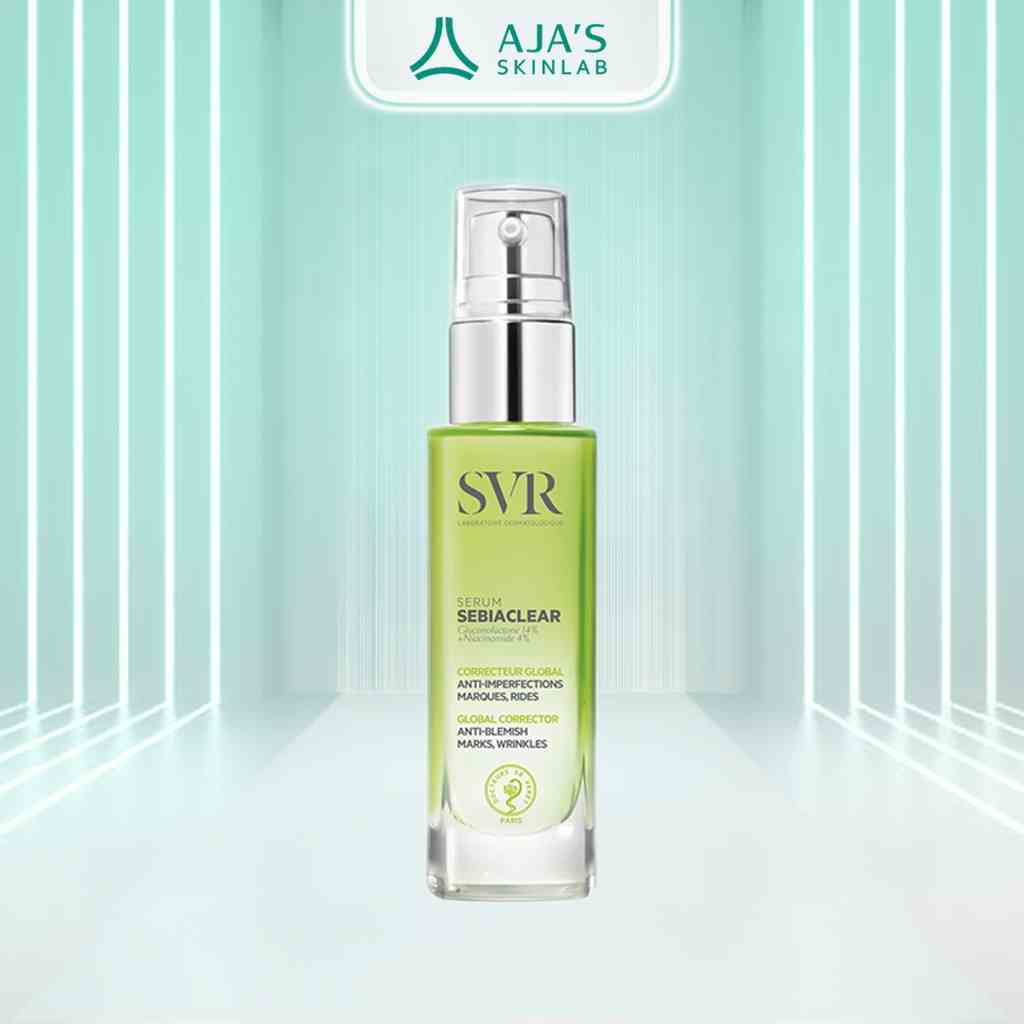 Serum SVR Sebiaclear giảm tác nhân từ bên ngoài gây nên tình trạng mụn 30ml - AJAS SKINLAB