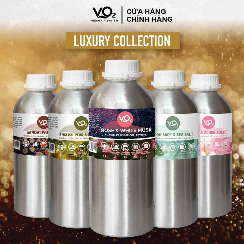 Tinh Dầu Cho Máy Phun Công Nghiệp VO2 - Sandalwood 33