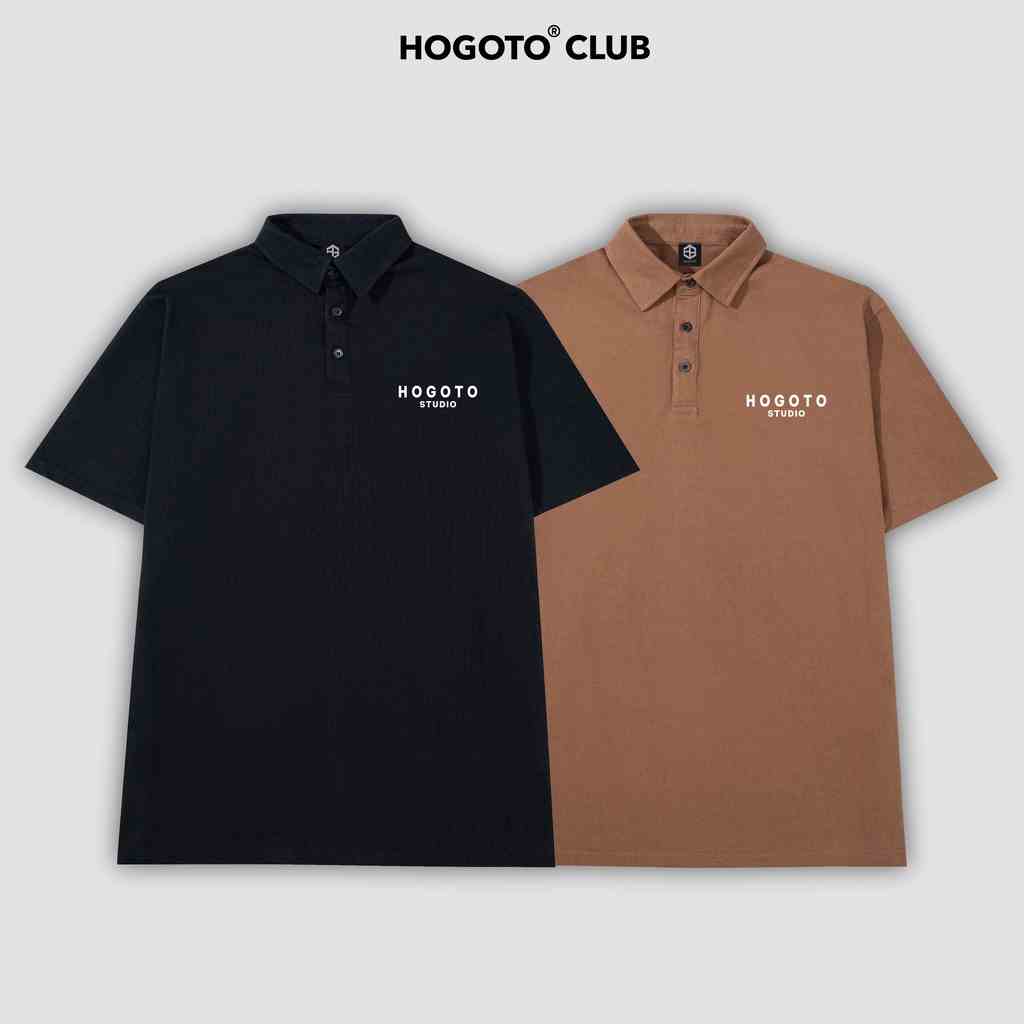 Áo POLO HOGOTO STUDIO 2 - shop Hogotoclub , nam nữ unisex 100% cotton cao cấp