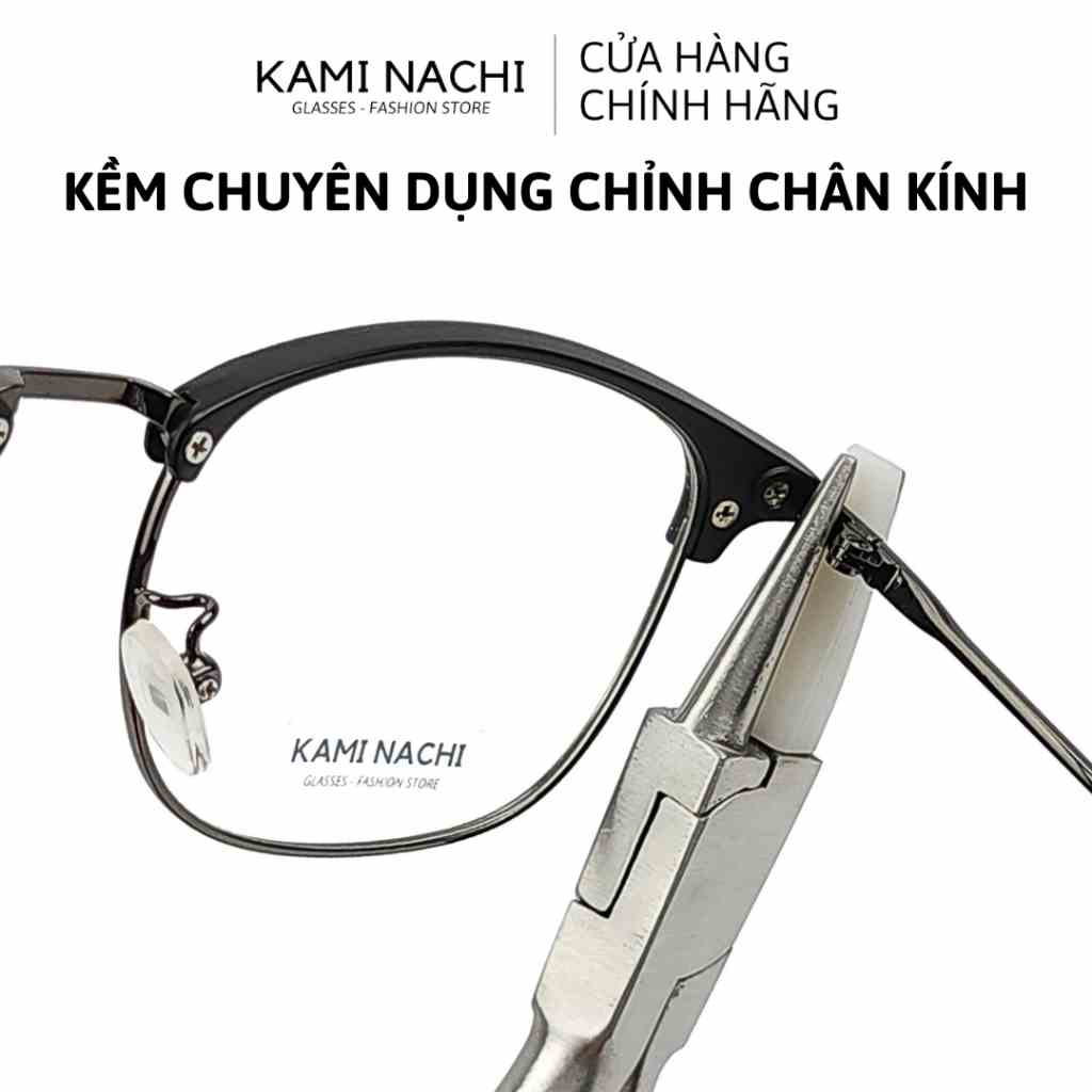 Kềm mũi nhọn có 1 đầu nhựa chuyên dụng chỉnh chân kính KAMI NACHI