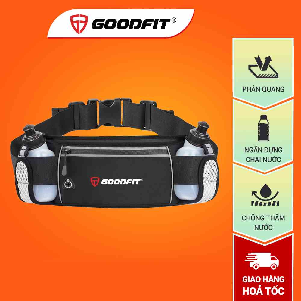 Túi đeo chạy bộ 2 ngăn đựng nước GoodFit GF120RB