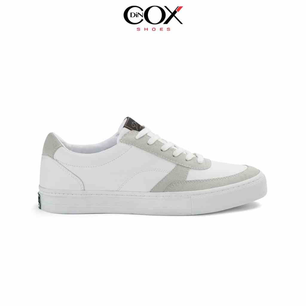 Giày Sneaker Da Nam Nữ E13 Off/White Dincox