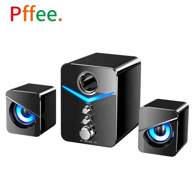 Loa Bluetooth 5.0 hifi Không Dây Âm Thanh Siêu Trầm Có Đèn Màu Hỗ Trợ Thẻ 3.5mm AUX TF