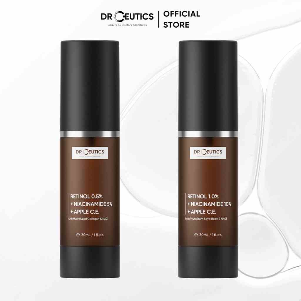 DRCEUTICS Kem Dưỡng Chống Lão Hoá Chứa Retinol Niacinamide Và Dịch Chiết Tế Bào Gốc Quả Táo (30ml)