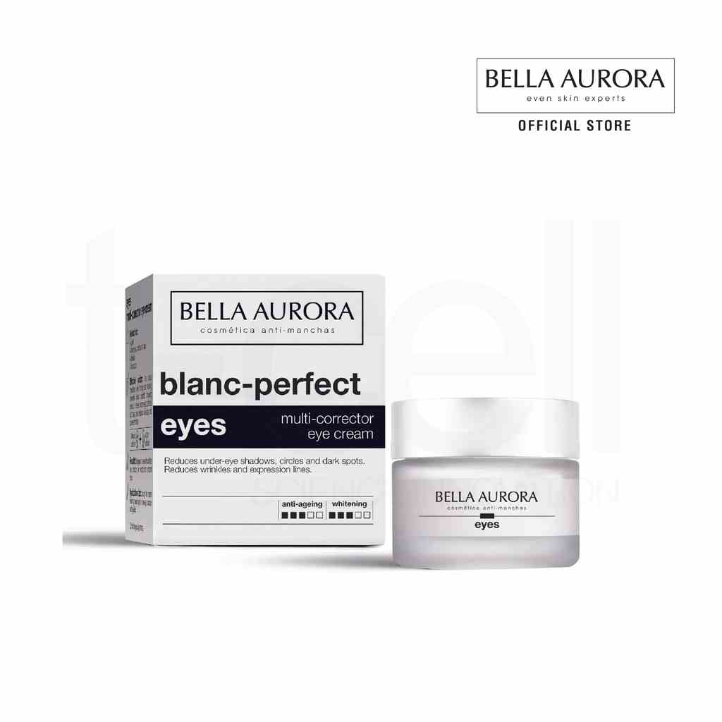 Kem Dưỡng Mắt Chống Lão Hoá & Quầng Thâm, Bọng Mắt Bella Aurora Eyes Depigmenting Contour Multicorrector (15ml)