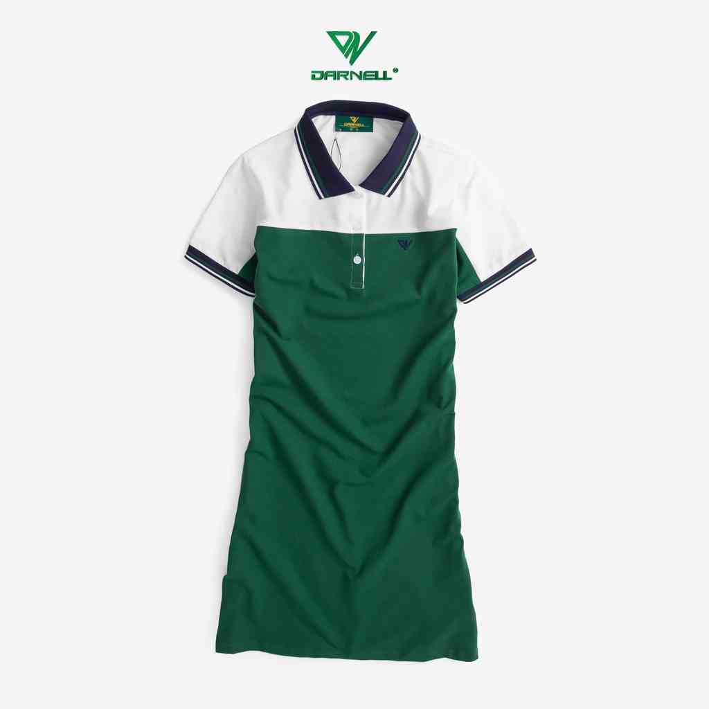 Đầm polo nữ DARNELL cổ viền vải cotton cao cấp mềm mịn cực tôn dáng DN613