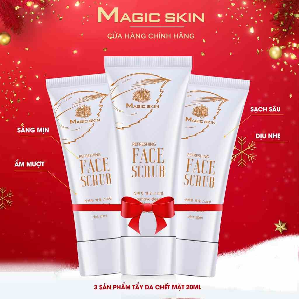 [ƯU ĐÃI 3SP] Tẩy da chết dịu nhẹ Magic Skin Minitest