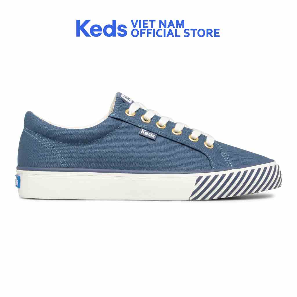 Giày Thể Thao Keds Nữ- Jump Kick Majestic Canvas Navy- KD066513