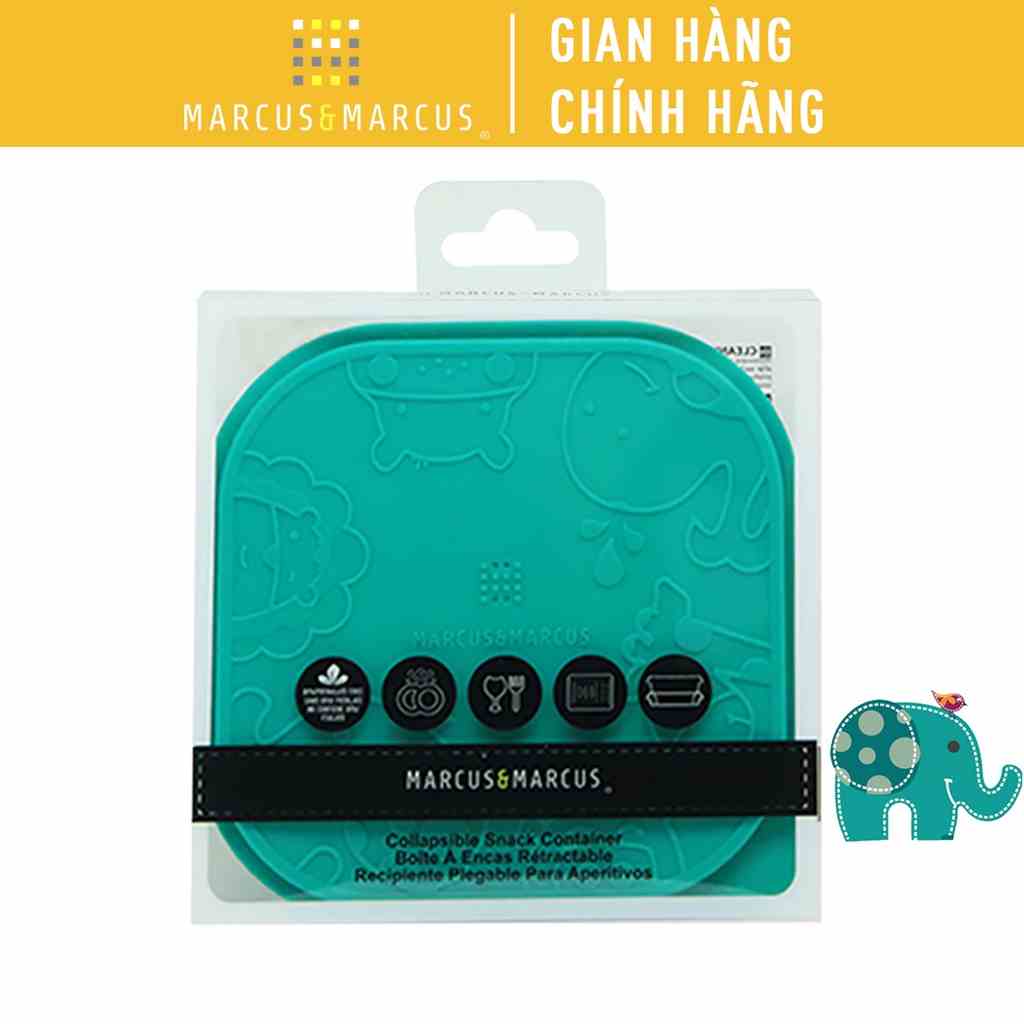 Bát silicon xếp gọn đựng bánh ăn dặm cho bé Marcus & Marcus - Ollie