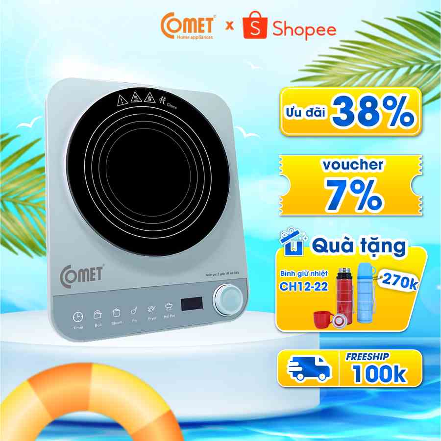 Bếp điện từ cảm ứng 2000W COMET  - CM5468