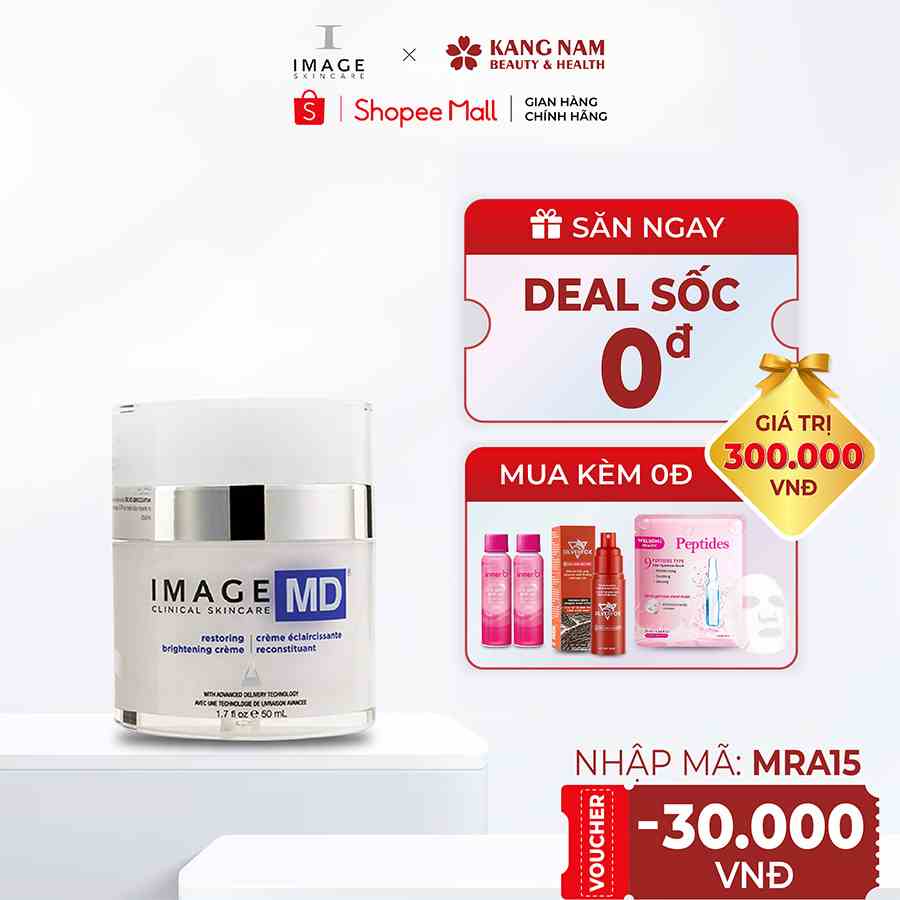 Kem Trắng Da Giảm Nám Image Skincare MD Restoring Brightening Creme 50ml